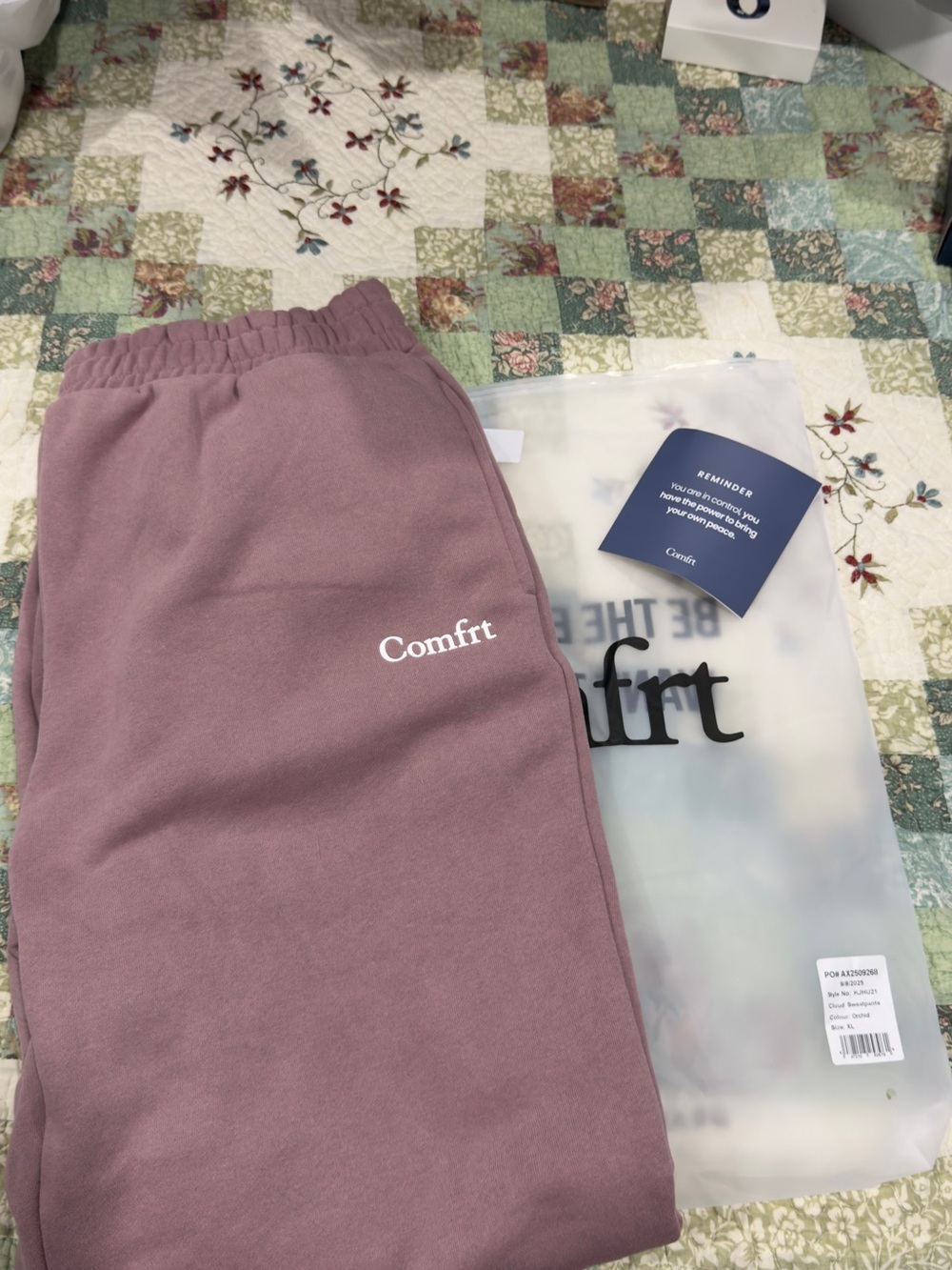 Comfrt Cloud Sweatpants Orchid